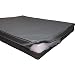 CopcoPet Hundematte Jumbo Dunkelbraun 110 x 80 x 8cm – Robustes Kunstleder – Waschbar, abwaschbar, rutschfest & pflegeleicht – Für mittelgroße Hunde, Wohnung, Garten, Transportbox, Camping, Extra dick