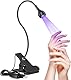 UV-Lampe für Nägel, Gel, 5 W, Mini-Nageltrockner, UV-Lampe für Nägel, Gel, professionelle Installation, UV-Lampe, mit 360 Grad drehbarem Kopf, für die Maniküre, trockene Finger