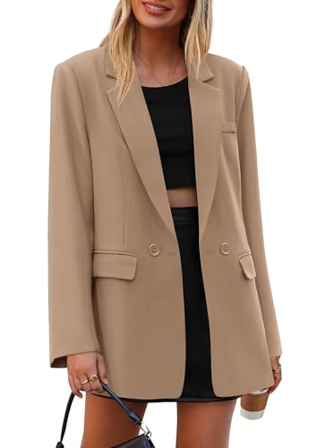 PRETTYGARDEN Fall 2025 Blazers for Women Business Casual Long Sleeve Lapel...