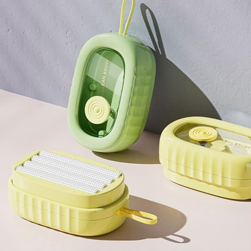 Multifunktionale Wäschebürste Rollpresse Bürsten mit Flüssigkeitsspender für Fleckenentfernung und Hausreinigung Scheuerbürste – Bild 7