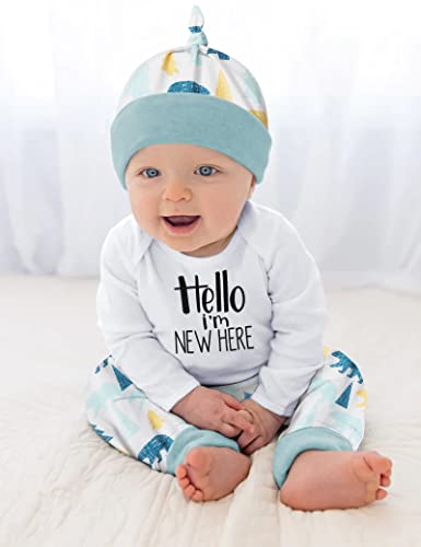 Wiqi Newborn Boy Clothes Baby Boy Coming Home Outfit Letter Print Bodysuits Baby Boy Fall Clothes White Trousers Hat Newborn Boy Outfits For Hospital #TOP2