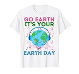 Cuida nuestro Día de la Tierra - Cumpleaños divertido - Globo de abril del mundo del planeta amor aprecia ayuda a limpiar nuestra tierra en el Día de la Tierra. Gran regalo para hombres, mujeres, niños, niños pequeños, niños y niñas.
