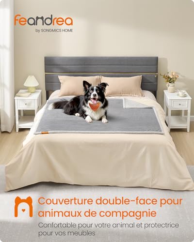 Tapis chien imperméable Feandrea XL pour protéger votre canapé des griffures - 3