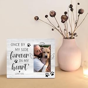 Pet Memorial Gifts Picture Frames,In Loving Memory Gifts,Pet Loss Sympathy Gift for Pet Owner Pet Lover,Once by My Side Forever in My Heart,Wall Tabletop 8x10 Picture Frames Pet Memorial Gifts Picture Frames,In Loving Memory Gifts,Pet Loss Sympathy Gift for Pet Owner Pet Lover,Once by My Side Forever in My Heart,Wall Tabletop 8×10 Picture Frames