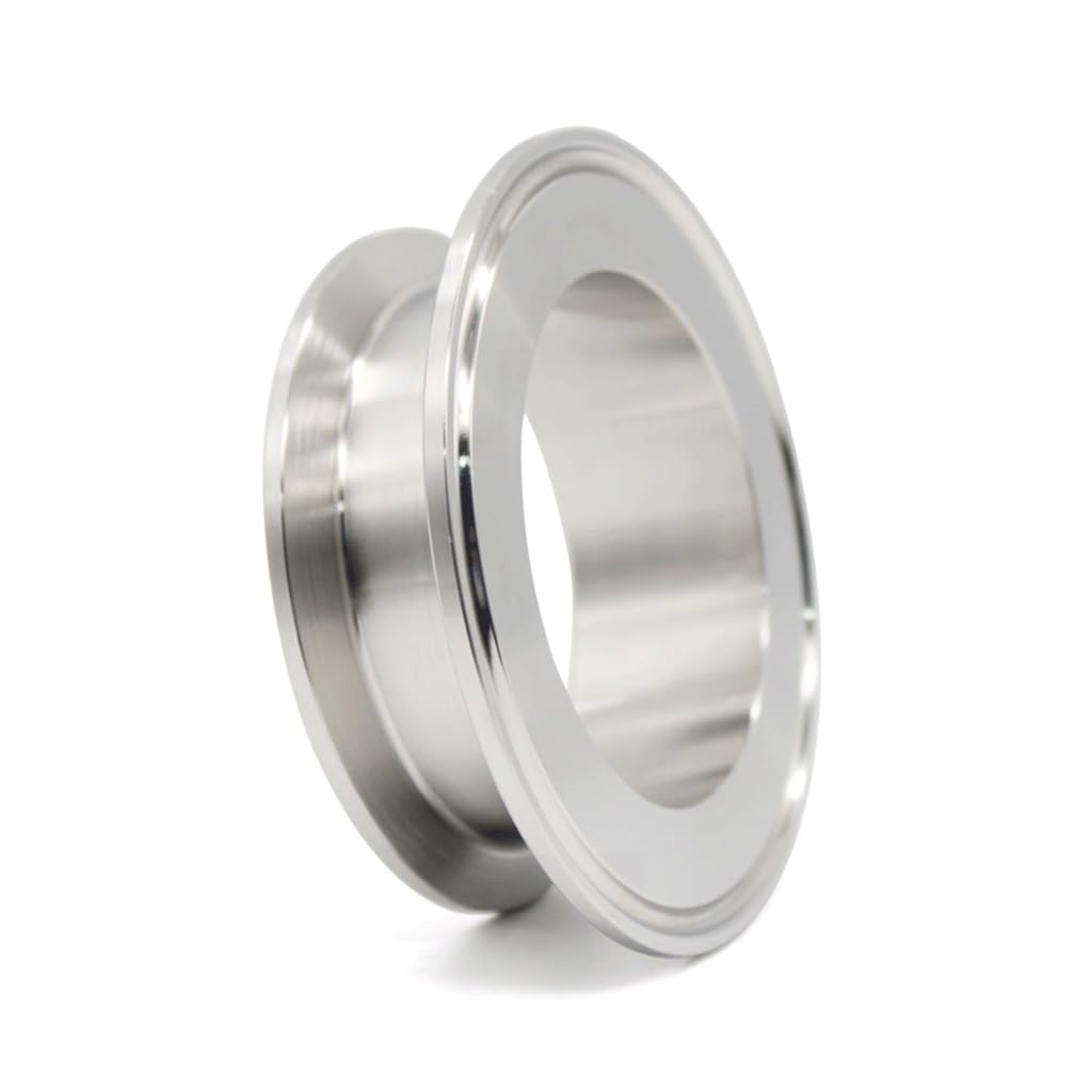 1 szt. 304SS Tri Clamp Reduktor Końcowy Pokrywa - ID węża 32mm - Trwałe akcesorium do montażu rur do domu i ogrodu(2 inchx4 inch)