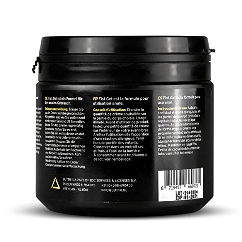Miniatura 4 de Buttr Fisting Gel - Lubricante A Base De Agua - 500ml