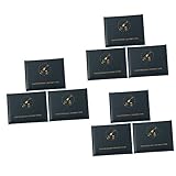 Abaodam 9stücke Impfpass Hüllen Dual Slot Karten Schutzhüllen Für Impf Und Gesundheitszertifikate Praktische Und Robuste Pu Hülle Für Sicheren Schutz Unterwegs