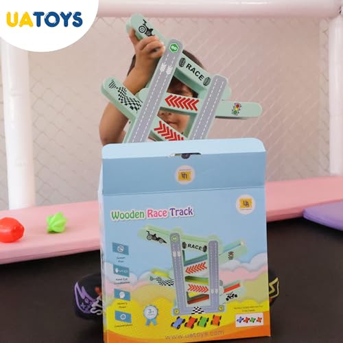 Image of Wooden Toys for Kids Race Tracker for Kids Brain Development Toys Activity Toys for 5+ year old Child Toys 2-5 years