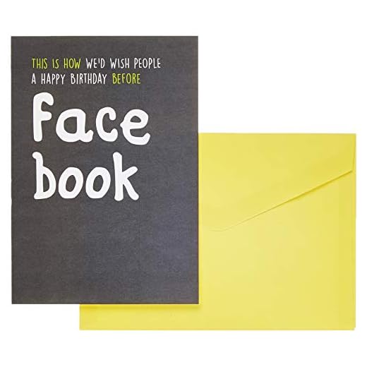 Seriously Just Kidding, Facebook, födelsedagskort