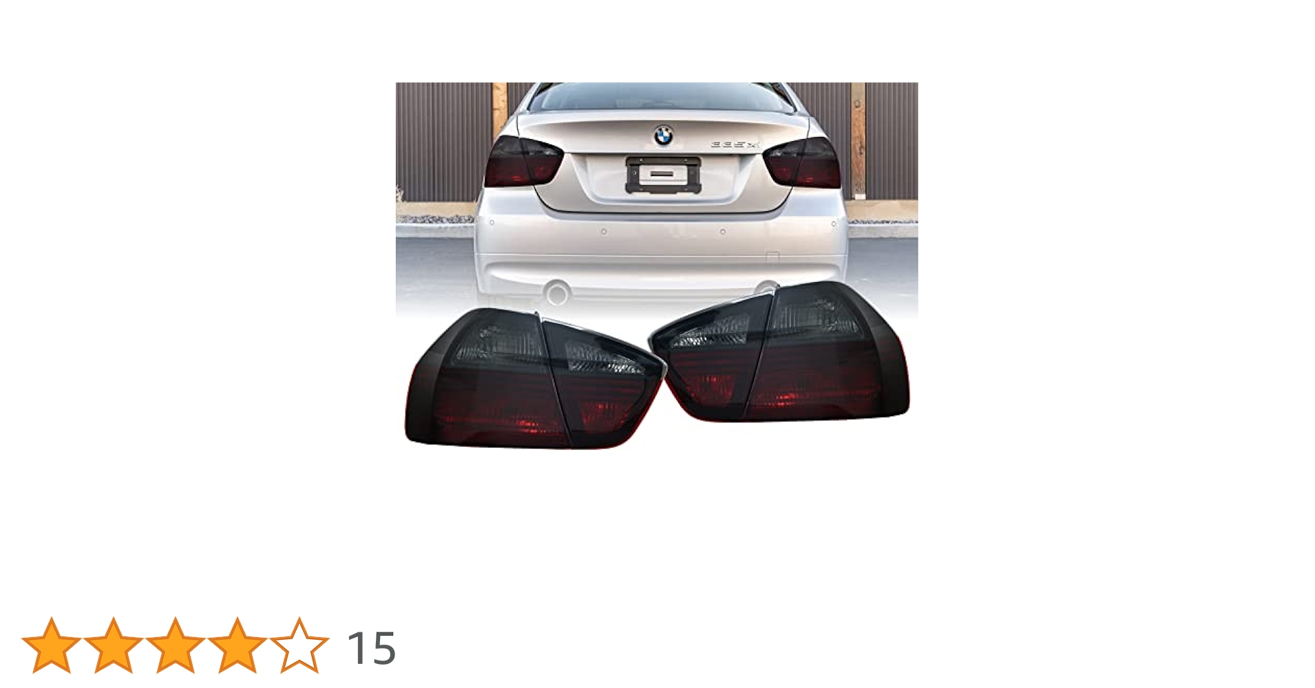 Amazon | USR DEPO E90 ブラックラインテールライト - レッド