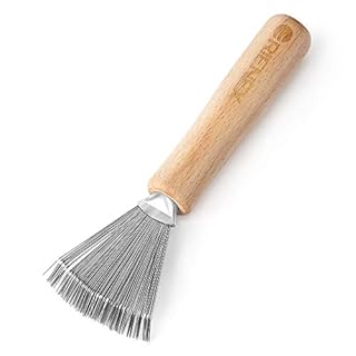 [Amazon限定ブランド] ヘアブラシ 木製櫛 美髪ケア 頭皮ケア ORIENEX(オリエンネックス) (クリーナー)