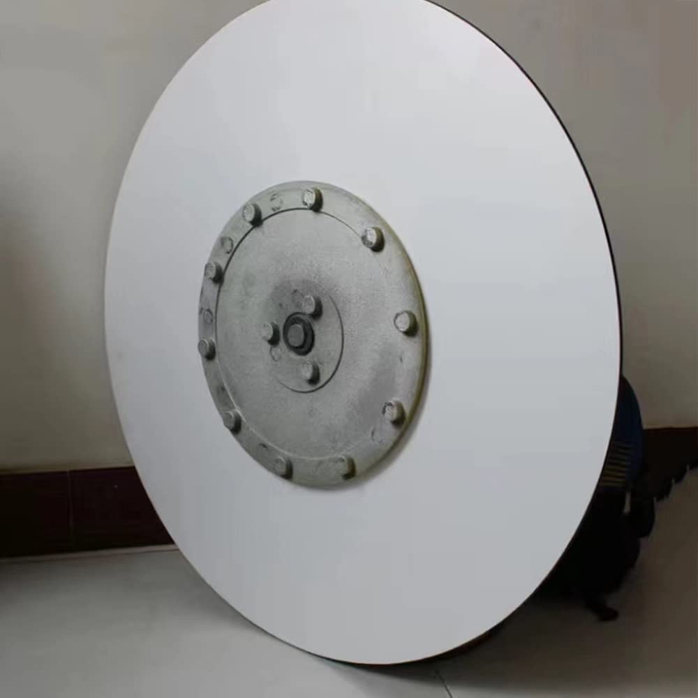 Lazy Susan Vassoio Girevole Rotondo Giradischi In Vetro 60cm Piatto Rotante