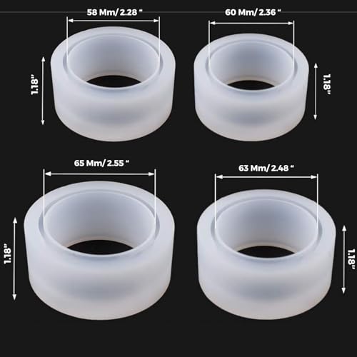 Image of Oytra Resin Bangle Making Kit with Moulds and Tools Crystal Clear High Gloss Liquid Mica Powders Dry Flowers Art Craft for Beginners