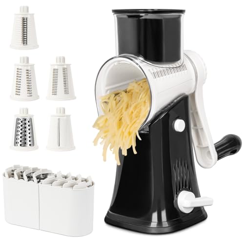 X Home 5-in-1 Rotary Cheese Grater