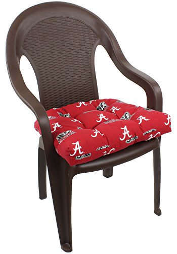 Image of College Covers NCAA Alabama Tide Chair Cushion, 20 inch x 20 inch x 3 inch, Crimson