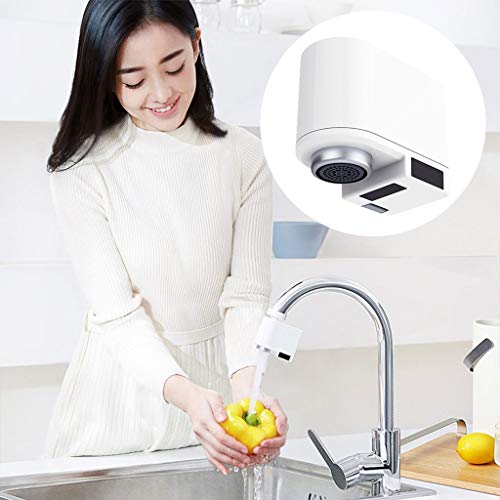 Miniatura 6 de Geneic Adaptador De Sensor De Movimiento Automático Para Grifo De Cocina, Baño, Fregadero, Aireador Manos Libres, Sensor Inteligente De Grifo