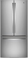 GE 24.7 Cu. Ft. French Door Refrigerator Fingerprint Resistant Stainless Steel GNE25JYKFS