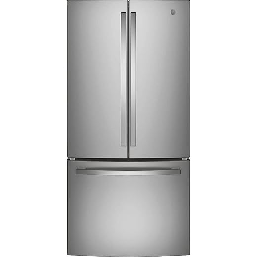 GE 24.7 cu. ft. French Door Refrigerator in Fingerprint Resistant Stainless Steel
