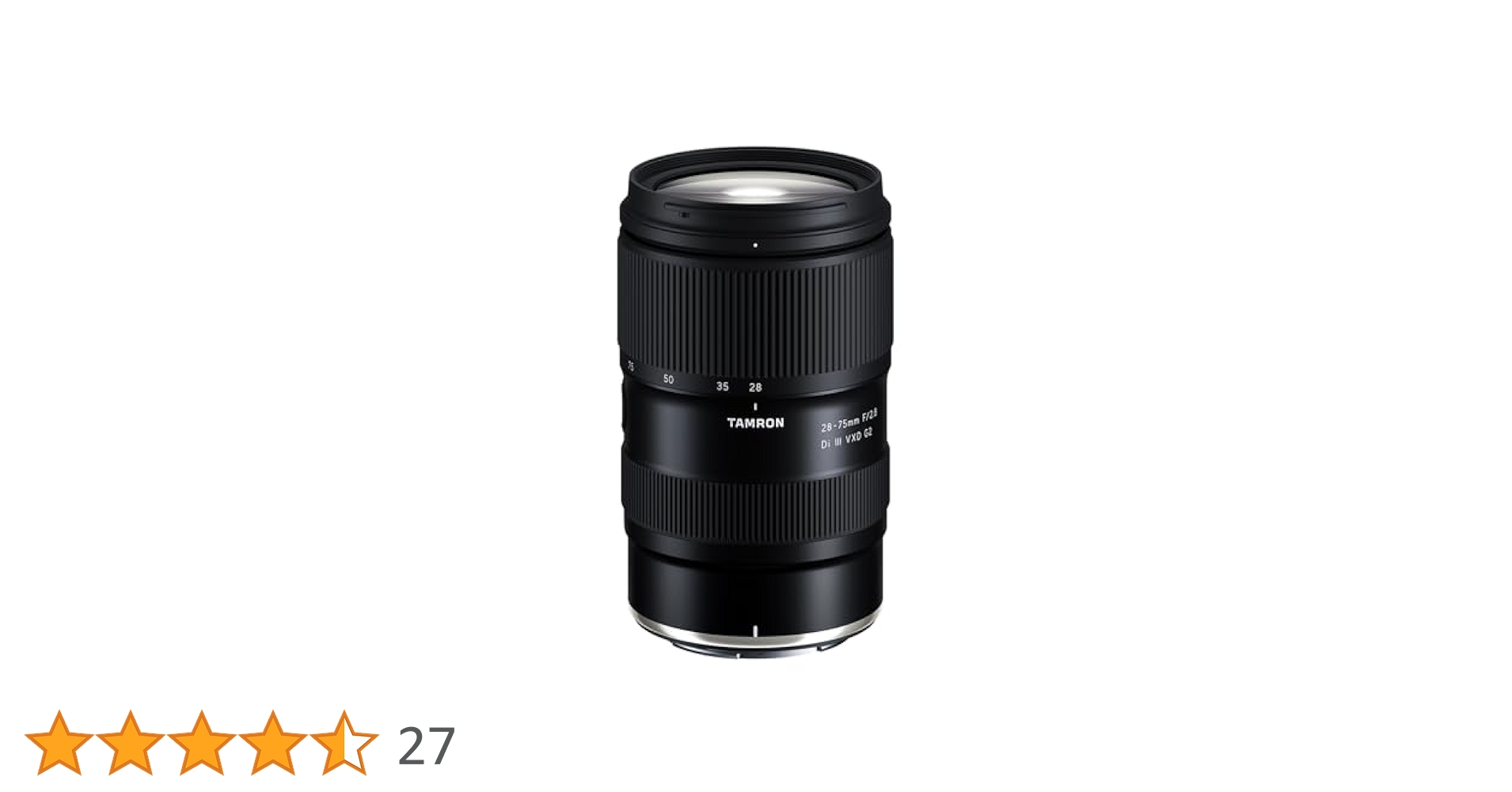 tamron レンズ　28-75mm Tamron 28-75mm F/2.8 Di III VXD G2 for Nikon Z Mount