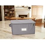 Covermates Dish Storage Box, 10"W x 10"D x 7"H, Graphite - Image 4