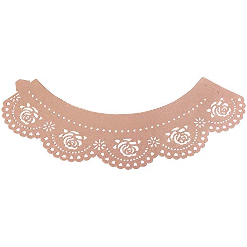 PME Rose Cupcake Wrappers, Pack of 12, Pink