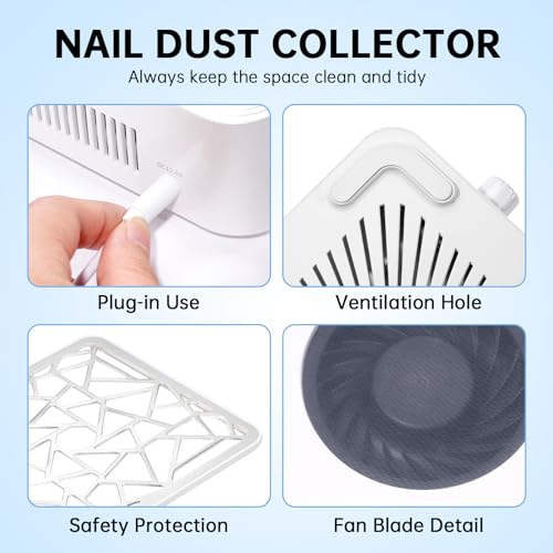 CHRISTINE SHELLY Nail Dust Collector