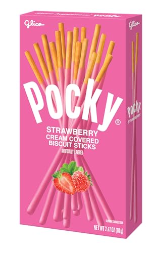 Pocky Biscuit Stick, Strawberry, 2.47 Ounce (Pack of 10)