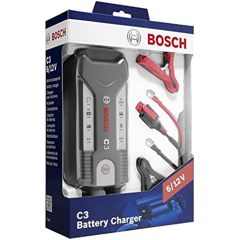 Cargador de baterías Bosch Automotive C3 6V/12V/3.8A Cover