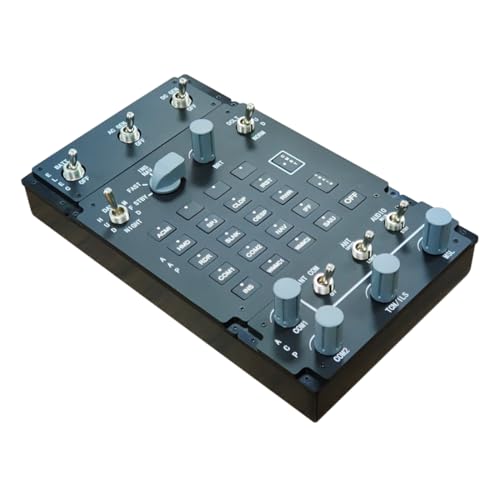 Image of Flight Simulator Controller, ACP 3-in-1 Integrated Control Panel for PC Flight Simulators, Compatible with JF-17, F /A-18 F16 in DC-S