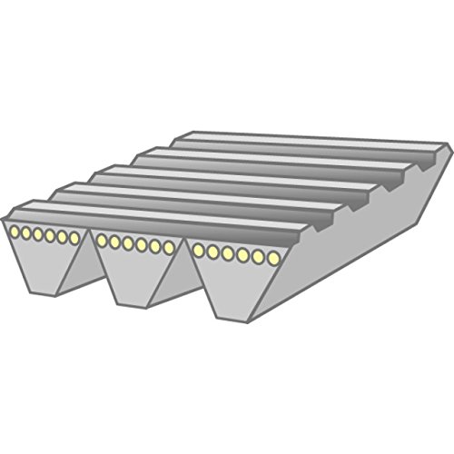 Gates Polyflex JB - Correa de transmisión de alta angular (7 m)