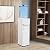 LyeXD Top Loading Water Dispenser, Top Load Hot & Cold & Warm Water Dispenser for 5 Gallon Bottles, 3 Temperature Settings - Hot, Cold & Room Water, Water Cooler Dispenser for Office (White)
