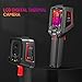 PC210 -Like Thermal Camera 2000mAh Reable Thermal Imager LCD Digital Industrial Infrared Camera Thermographic Camera Handheld Thermal Imaging 256 × 192 IR Resolution -20°C~550°C