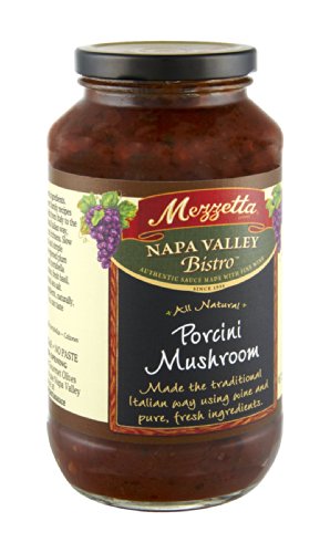 Mezzetta Napa Valley Bistro Pasta Sauce, Mushroom & Porcini, 25-Ounce Jars (Pack of 6) image 2