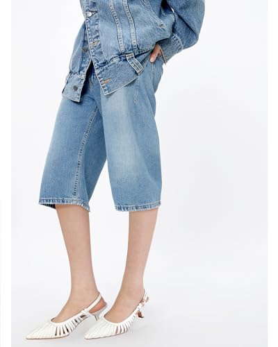 DOEYG Pointed Toe Kitten Heels for Women Slingback Heels Pumps Dressy Stiletto Heel Pumps Low Heel Dress Shoes3