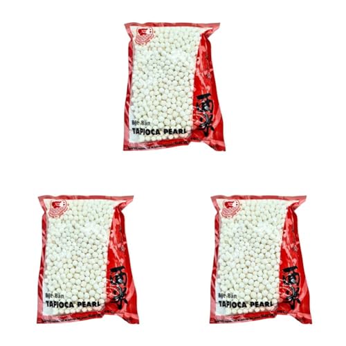 Red Drago Tapioca White Pearl Large 400g (Pack of 3)