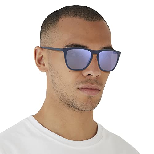 Arnette Men's An4301 Fry Cat Eye Sunglasses, Dark Grey Mirrored Water Polarized, 55 Mm #TOP6
