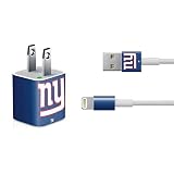 Skinit Decal Other Skin Compatible with iPhone Charger (5W USB) - Officially Licensed NFL New York Giants...