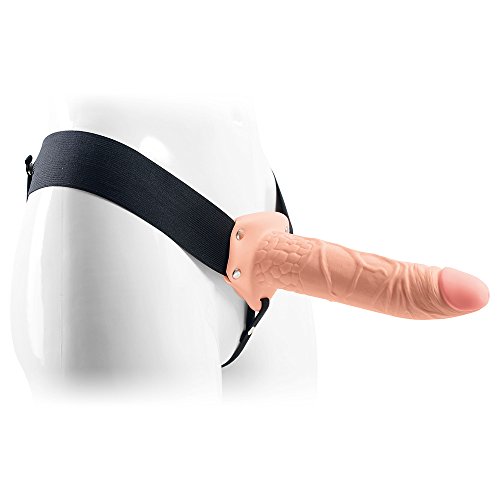 GODE CEINTURE REAL RAPTURE AIR FEELING 8" BLANC