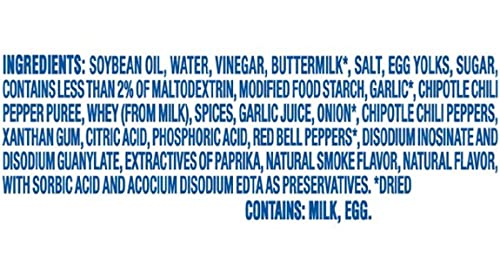 Taco Bell Creamy Chipotle Sauce, 12 Fl. Oz. Bottle #TOP2