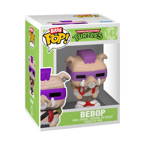 Funko Bitty Pop! Teenage Mutant Ninja Turtles - Leonardo, Michelangelo, April O’Neil et Une Mini-Figurine Mystère en Surprise - 2.2 Cm - TMNT - Donatello Collectionnable - Étagère Empilable Incluse