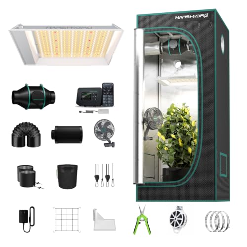 MARS HYDRO 2x4 Grow Tent Kit with TS-1000 LED