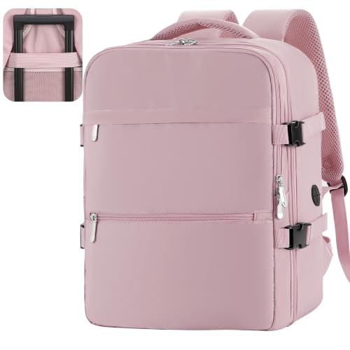 WOUIYO Bagage Cabine 45x36x20 pour Easyjet Sac à Dos Voyage Cabine Avion 30L Bagage à Main Femme Homme Sous Siege Cabine Sac à Dos pour Ordinateur Portable 15.6 Pouces