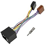 Jayubien Radio Harness for BMW Stereo Wiring Harness Compatible with BMW 3 5 7 E30 E36 E46 E34 E39 Z3 Z8 Car Antenna Wire Adapter