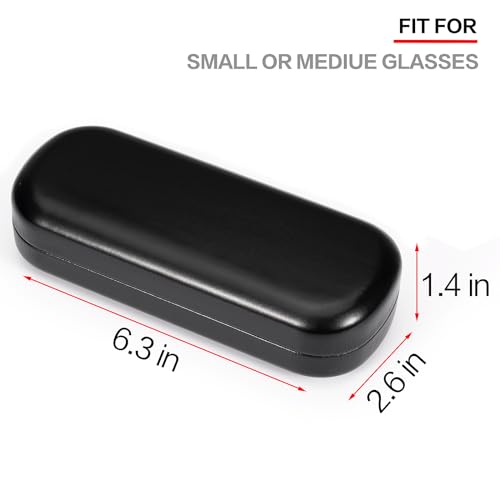 Image of Vemiss Hard Shell Eyeglass Cases, Lightweight Portable Glasses Case for Women Men