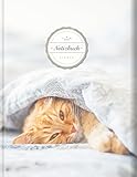  Blanko Notizbuch (©Star, A4, 156 Seiten, Softcover)  Mit Register + Seitenzahlen  Leeres Notizbuch zum Selbstgestalten, Zeichenbuch, Skizzenbuch, Blankobuch, Malbuch „Katzenmotiv“