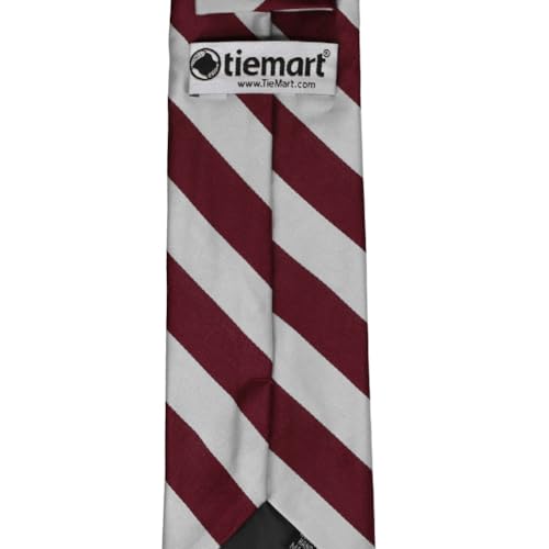 Image of tiemart Men's Striped Tie Standard Length