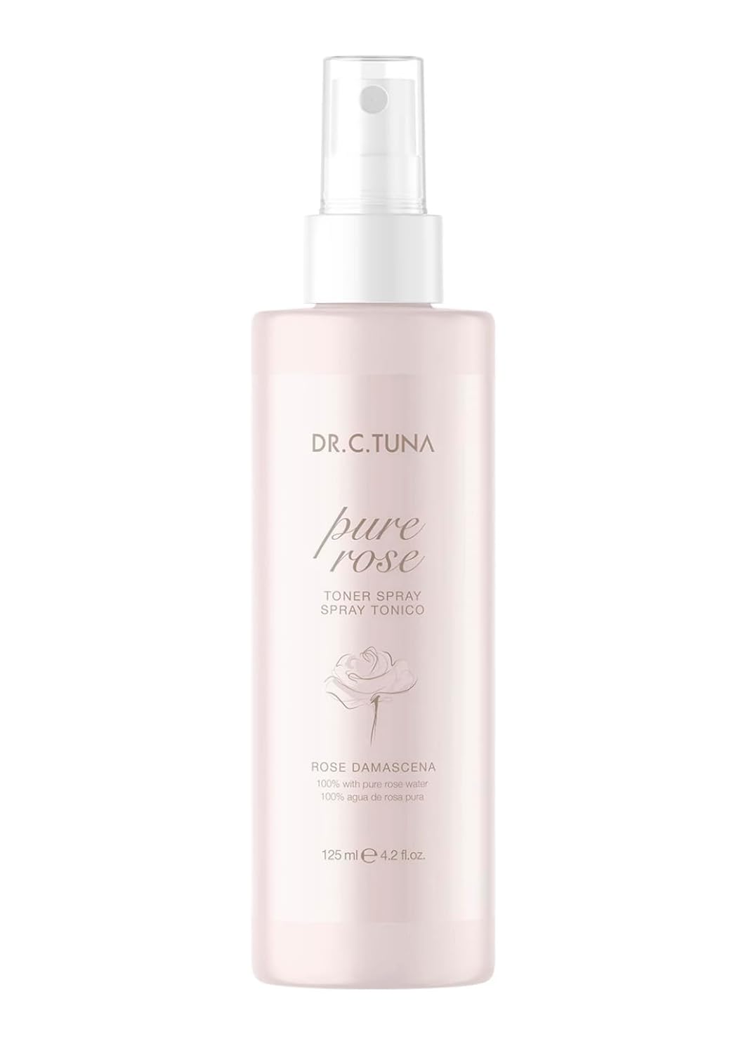 FARMASi Dr. C. Tuna Pure Rose Skincare Set Face Cream Toner Spray Cleansing Gel Hydrating Daily Care Set