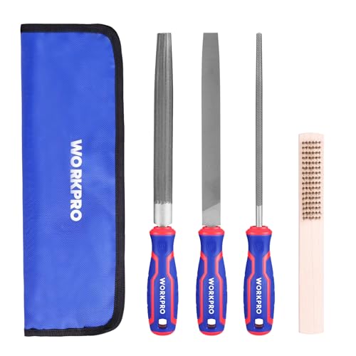 WORKPRO Metal File Set (3PCS 8 Inch)