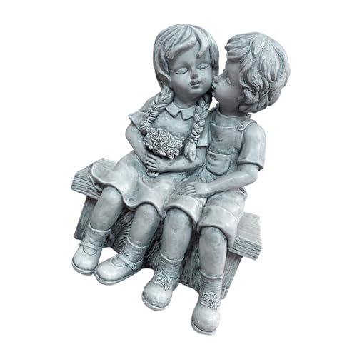 Résistant aux Intempéries : Statue Décorative en Résine pour Jardin et Pelouse