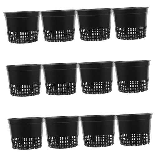 TOYANDONA 12pezzi Vasi Rete in Plastica Riutilizzabili Per Coltivazione Tazze in Rete Per Piantare Piccoli Cestini Per Balcone e Vivaio